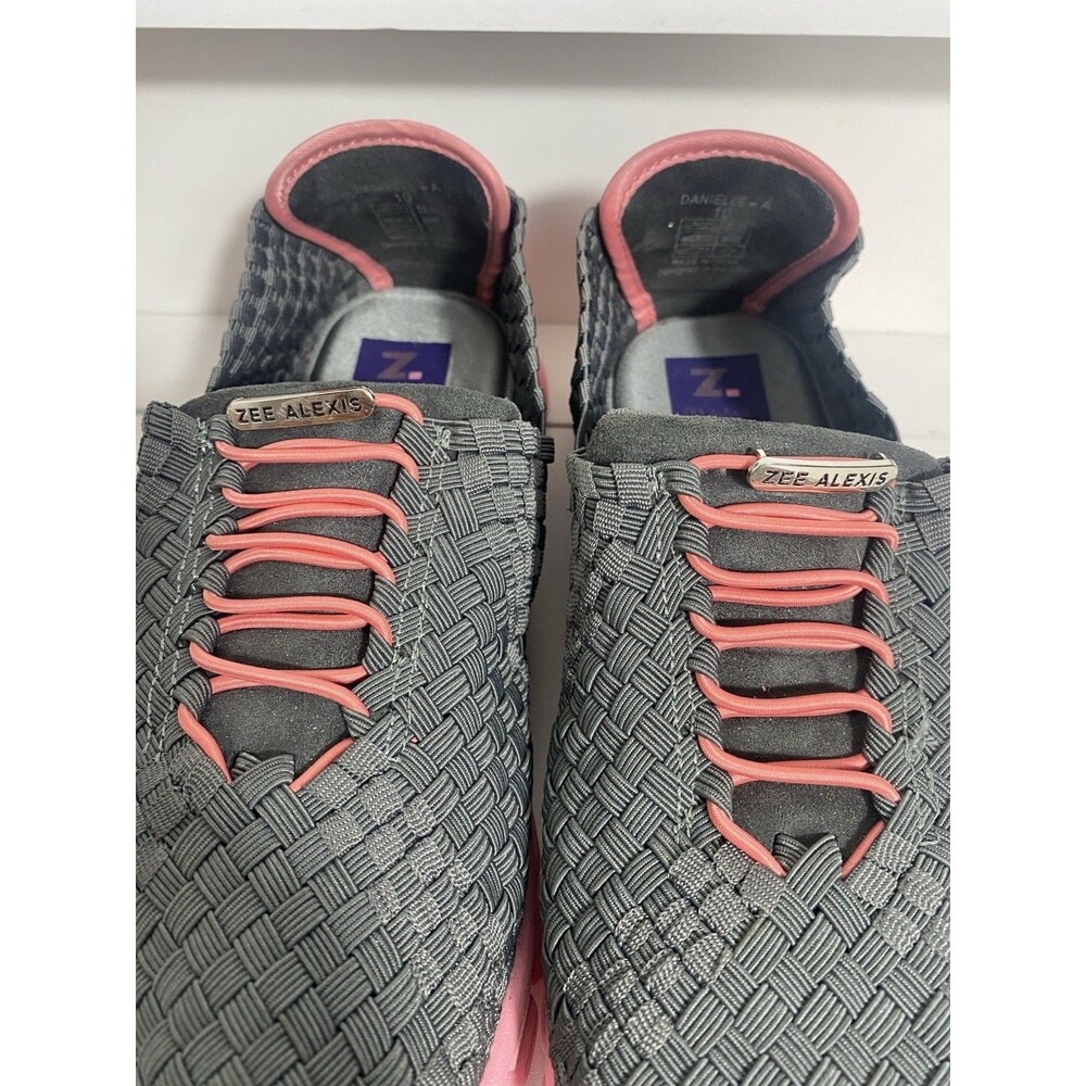 ZEE ALEXIS Women's Danielle Charcoal Melon Sneakers US 10 - Picture 8 of 16